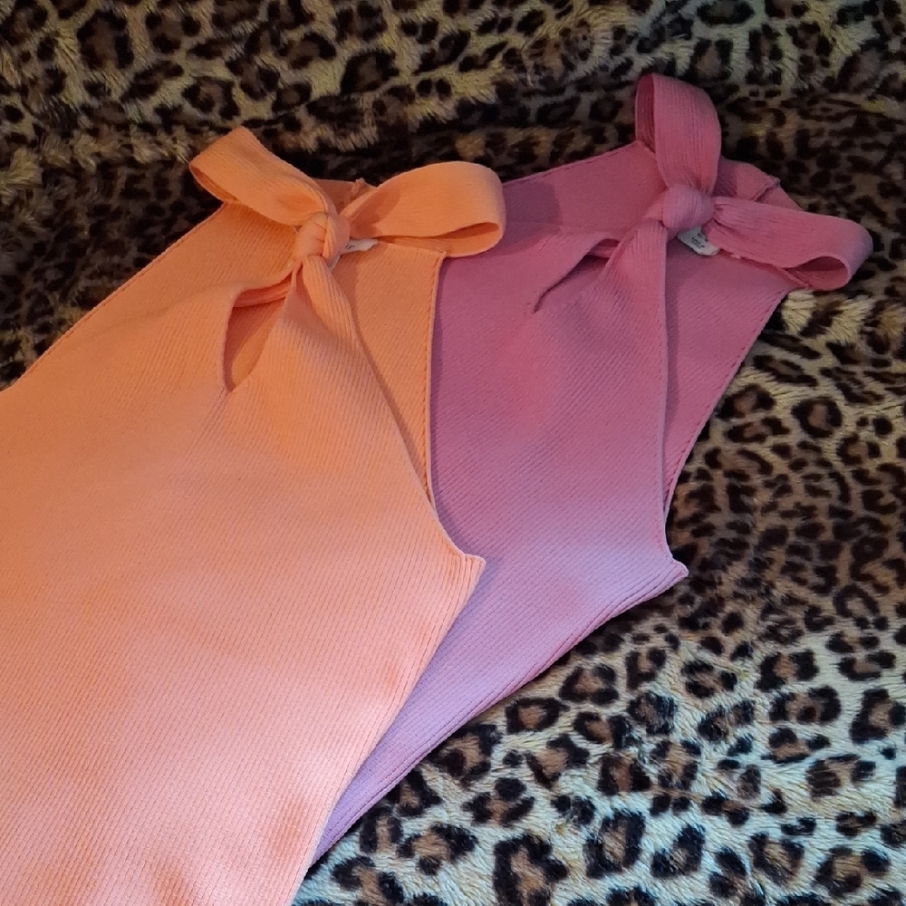 Set Of 2 Halter Tops-NWOT!